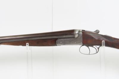 ENGRAVED British JAMES CARR & SONS Side x Side C&R HAMMERLESS 12 g. Shotgun - Image 19 of 23