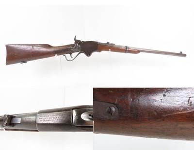 INDIAN WARS|FRONTIER Antique SPENCER M1865 Repeating SADDLE RING CARBINE1 of about 24,000 Post-Civil War Carbines Produced - Image 1 of 23