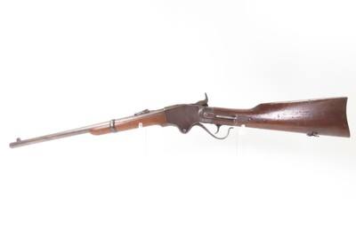 INDIAN WARS|FRONTIER Antique SPENCER M1865 Repeating SADDLE RING CARBINE1 of about 24,000 Post-Civil War Carbines Produced - Image 17 of 23