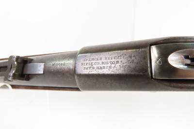 INDIAN WARS|FRONTIER Antique SPENCER M1865 Repeating SADDLE RING CARBINE1 of about 24,000 Post-Civil War Carbines Produced - Image 15 of 23