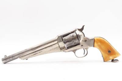 DESIRABLE Antique REMINGTON M1875 .44 SA ARMY Revolver ANTIQUE IVORY GRIPSWILD WEST! JESSE & FRANK JAMES Revolver of Choice - Image 14 of 19