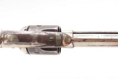 DESIRABLE Antique REMINGTON M1875 .44 SA ARMY Revolver ANTIQUE IVORY GRIPSWILD WEST! JESSE & FRANK JAMES Revolver of Choice - Image 7 of 19
