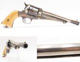 DESIRABLE Antique REMINGTON M1875 .44 SA ARMY Revolver ANTIQUE IVORY GRIPSWILD WEST! JESSE & FRANK JAMES Revolver of Choice - Image 1 of 19