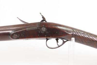 Late 1700s Antique HENRY NOCK Screw Barrel FLINTLOCK TAKEDOWN 20 g. FowlerThreaded at the Transition for EASY TAKEDOWN - Image 22 of 25