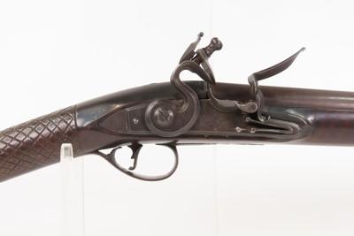 Late 1700s Antique HENRY NOCK Screw Barrel FLINTLOCK TAKEDOWN 20 g. FowlerThreaded at the Transition for EASY TAKEDOWN - Image 5 of 25