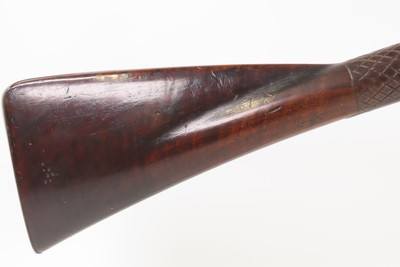 Late 1700s Antique HENRY NOCK Screw Barrel FLINTLOCK TAKEDOWN 20 g. FowlerThreaded at the Transition for EASY TAKEDOWN - Image 6 of 25