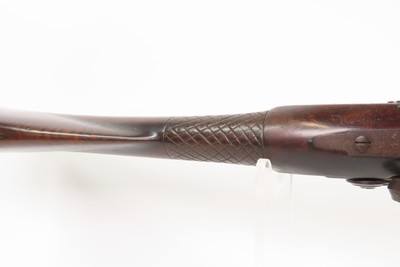 Late 1700s Antique HENRY NOCK Screw Barrel FLINTLOCK TAKEDOWN 20 g. FowlerThreaded at the Transition for EASY TAKEDOWN - Image 16 of 25