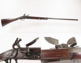 Late 1700s Antique HENRY NOCK Screw Barrel FLINTLOCK TAKEDOWN 20 g. FowlerThreaded at the Transition for EASY TAKEDOWN - Image 1 of 25