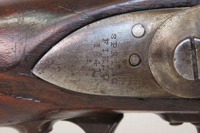 CIVIL WAR Era Antique U.S. SPRINGFIELD M1840 PERCUSSION Conversion MUSKETMILITARY Musket Used by Both CONFEDERATE & UNION - Image 8 of 22