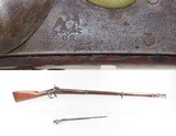 CIVIL WAR Era Antique U.S. SPRINGFIELD M1840 PERCUSSION Conversion MUSKETMILITARY Musket Used by Both CONFEDERATE & UNION