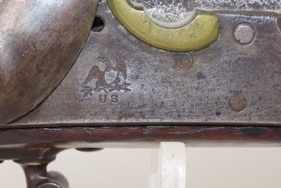 CIVIL WAR Era Antique U.S. SPRINGFIELD M1840 PERCUSSION Conversion MUSKETMILITARY Musket Used by Both CONFEDERATE & UNION - Image 7 of 22