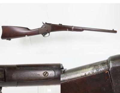 SCARCE Antique U.S. REMINGTON/SAVAGE ARMS Split Breech SADDLE RING CarbineWith SIAMESE “CHAKRA” Marked on Top of Action - Image 1 of 22
