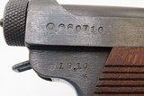 WWII Imperial JAPANESE Type 14 NAMBU Semi-Automatic C&R PistolWorld War II Pacific Theater Sidearm! - Image 13 of 17