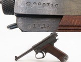 WWII Imperial JAPANESE Type 14 NAMBU Semi-Automatic C&R PistolWorld War II Pacific Theater Sidearm! - Image 2 of 17