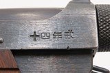 WWII Imperial JAPANESE Type 14 NAMBU Semi-Automatic C&R PistolWorld War II Pacific Theater Sidearm! - Image 8 of 17