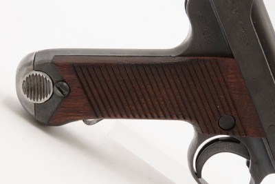 WWII Imperial JAPANESE Type 14 NAMBU Semi-Automatic C&R PistolWorld War II Pacific Theater Sidearm! - Image 15 of 17