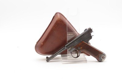 WORLD WAR II Imperial Japanese NAGOYA Type 14 NAMBU Semi-Auto C&R PistolWorld War II Pacific Theater Sidearm!