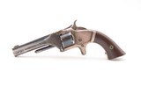Antique Smith & Wesson CIVIL WAR No. 1 .22 RF Revolver WILD WEST 2nd IssueS&W’s ROLLIN WHITE “Bored Through Cylinder” Patent - Image 1 of 16