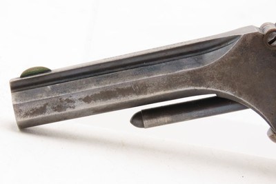 Antique Smith & Wesson CIVIL WAR No. 1 .22 RF Revolver WILD WEST 2nd IssueS&W’s ROLLIN WHITE “Bored Through Cylinder” Patent - Image 4 of 16