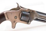 Antique Smith & Wesson CIVIL WAR No. 1 .22 RF Revolver WILD WEST 2nd IssueS&W’s ROLLIN WHITE “Bored Through Cylinder” Patent - Image 15 of 16