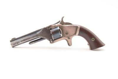 Antique Smith & Wesson CIVIL WAR No. 1 .22 RF Revolver WILD WEST 2nd IssueS&W’s ROLLIN WHITE “Bored Through Cylinder” Patent - Image 1 of 16