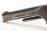 Antique Smith & Wesson CIVIL WAR No. 1 .22 RF Revolver WILD WEST 2nd IssueS&W’s ROLLIN WHITE “Bored Through Cylinder” Patent - Image 4 of 16