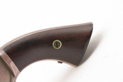 Antique CIVIL WAR Era SMITH & WESSON No. 1 .22 RF Pocket Revolver WILD WEST S&W’s ROLLIN WHITE “Bored Through Cylinder” Patent - Image 3 of 17