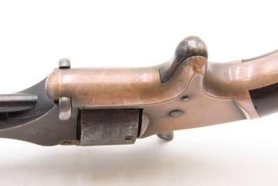 Antique CIVIL WAR Era SMITH & WESSON No. 1 .22 RF Pocket Revolver WILD WEST S&W’s ROLLIN WHITE “Bored Through Cylinder” Patent - Image 12 of 17