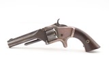 Antique CIVIL WAR Era SMITH & WESSON No. 1 .22 RF Pocket Revolver WILD WEST S&W’s ROLLIN WHITE “Bored Through Cylinder” Patent - Image 2 of 17