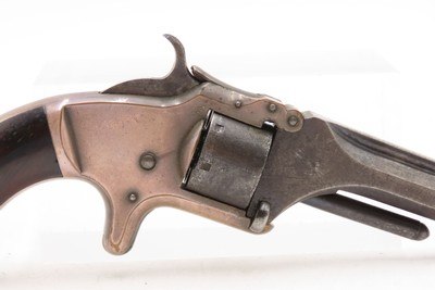 Antique CIVIL WAR Era SMITH & WESSON No. 1 .22 RF Pocket Revolver WILD WEST S&W’s ROLLIN WHITE “Bored Through Cylinder” Patent - Image 16 of 17