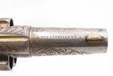 LETTERED Antique Engraved Gold COLT NEW LINE .41 RF Revolver w/PEARL GRIPSNEW YORK Shipped to SCHUYLER, HARTLEY & GRAHAM - Image 11 of 20