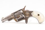 LETTERED Antique Engraved Gold COLT NEW LINE .41 RF Revolver w/PEARL GRIPSNEW YORK Shipped to SCHUYLER, HARTLEY & GRAHAM - Image 4 of 20
