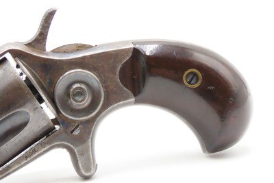 COLT Antique NEW LINE 5-Shot .41 RF Hideout POCKET Revolver “THE BIG COLT”ETCHED PANEL Manufactured in 1876 BRITISH PROOFED - Image 13 of 16
