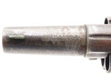 COLT Antique NEW LINE 5-Shot .41 RF Hideout POCKET Revolver “THE BIG COLT”ETCHED PANEL Manufactured in 1876 BRITISH PROOFED - Image 10 of 16