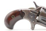 COLT Antique NEW LINE 5-Shot .41 RF Hideout POCKET Revolver “THE BIG COLT”ETCHED PANEL Manufactured in 1876 BRITISH PROOFED - Image 4 of 16