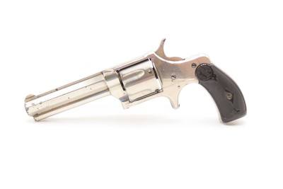 FINE Antique E. REMINGTON-SMOOT New Model No. 3 .38 RF WILD WEST RevolverFRONTIER Era Spur Trigger SELF DEFENSE Handgun - Image 2 of 16
