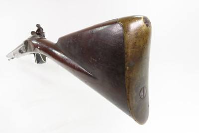 British TOWER Marked Antique INDIA Pattern BROWN BESS .75 FLINTLOCK Carbine NAPOLEONIC WARS Era Musket with “GR” ROYAL CIPHER - Image 19 of 19