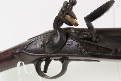 British TOWER Marked Antique INDIA Pattern BROWN BESS .75 FLINTLOCK Carbine NAPOLEONIC WARS Era Musket with “GR” ROYAL CIPHER - Image 5 of 19