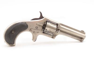 Fine SCARCE Antique REMINGTON SMOOT New Model .32 RF SPUR TRIGGER RevolverOne of Only 3,000 New Model No. 2 Pocket Revolvers - Image 14 of 17