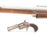 Fine SCARCE Antique REMINGTON SMOOT New Model .32 RF SPUR TRIGGER RevolverOne of Only 3,000 New Model No. 2 Pocket Revolvers - Image 1 of 17