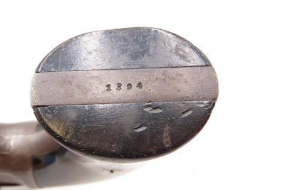 CIVIL WAR Era WILLIAM UHLINGER .32 RF “W.L. Grant” Marked POCKET RevolverRARE PATENT INFRINGEMENT Pistol of the Civil War - Image 11 of 17