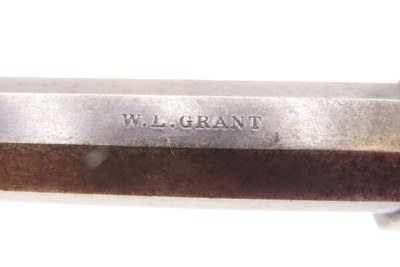 CIVIL WAR Era WILLIAM UHLINGER .32 RF “W.L. Grant” Marked POCKET RevolverRARE PATENT INFRINGEMENT Pistol of the Civil War - Image 8 of 17
