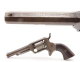 Antique F.D. BLISS Pocket Model SELF DEFENSE .25 RF Single Action REVOLVERCIVIL WAR/WILD WEST Pocket Carry HIDEOUT Revolver