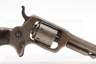 Antique F.D. BLISS Pocket Model SELF DEFENSE .25 RF Single Action REVOLVERCIVIL WAR/WILD WEST Pocket Carry HIDEOUT Revolver - Image 14 of 16