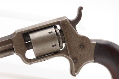Antique F.D. BLISS Pocket Model SELF DEFENSE .25 RF Single Action REVOLVERCIVIL WAR/WILD WEST Pocket Carry HIDEOUT Revolver - Image 3 of 16