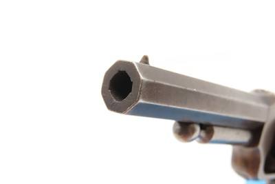 Antique F.D. BLISS Pocket Model SELF DEFENSE .25 RF Single Action REVOLVERCIVIL WAR/WILD WEST Pocket Carry HIDEOUT Revolver - Image 8 of 16