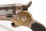 Scarce 1 of 800 CIVIL WAR Antique EBEN T. STARR Single Shot .41 RF DERINGER RARE 1 of 800 Made with Roughly 200 Known! - 4 of 17