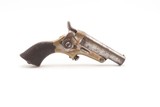 Scarce 1 of 800 CIVIL WAR Antique EBEN T. STARR Single Shot .41 RF DERINGER RARE 1 of 800 Made with Roughly 200 Known! - 14 of 17
