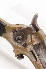 Scarce 1 of 800 CIVIL WAR Antique EBEN T. STARR Single Shot .41 RF DERINGER RARE 1 of 800 Made with Roughly 200 Known! - 16 of 17