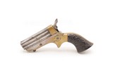 CIVIL WAR Era Antique C. SHARPS .22 PEPPERBOX Wild West RIVERBOAT GAMBLERMfg. 1859-74 Model 1 Pocket Pepperbox Revolver - Image 2 of 16